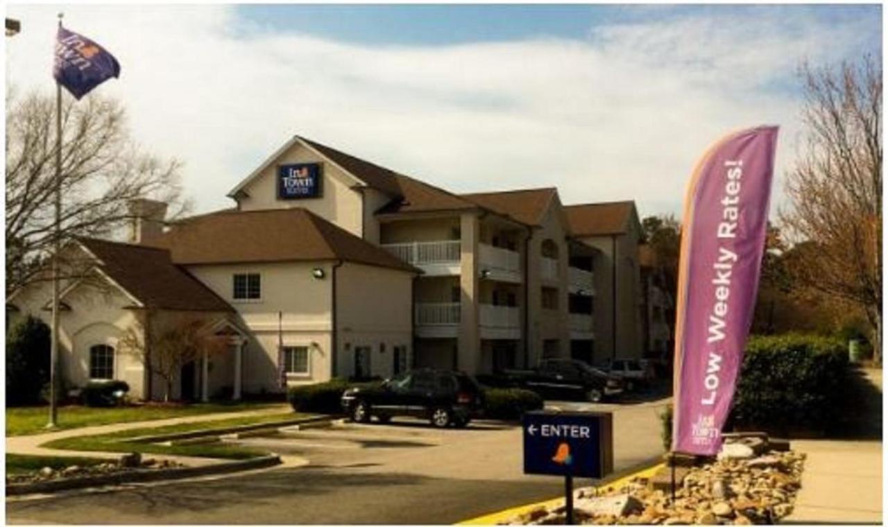Intown Suites Extended Stay Raleigh Nc- Capital Blvd Eksteriør bilde